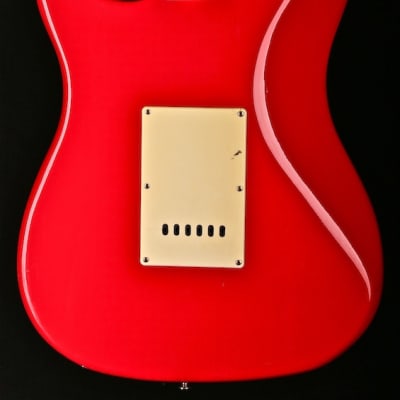 Memphis  c. 1980's Stratocaster  c. 1980's Fiesta Red image 5
