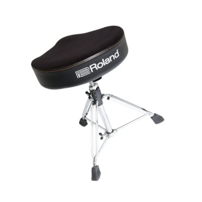 Roland RDT-S Saddle Drum Throne with 20-Inch to 27-Inch Height and Simple Height-Adjustment Collar image 3