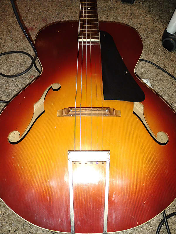'41 Playtime (Sears Catalog) Archtop Hollowbody 6 string Acoustic 1941 Sunburst image 1