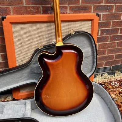 Vintage 1961 Roger Junior CA Rossmeisl Archtop Guitar w/ Pickup OHSC *1960s* image 17