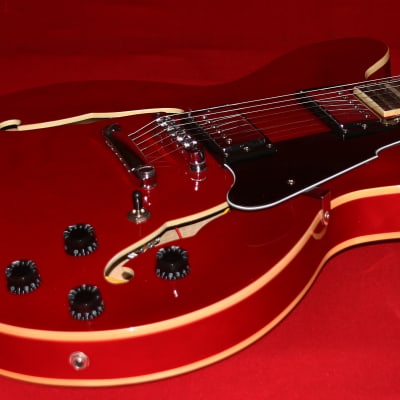 Grote 335 Jazz Semi Hollow Body Electric Guitar image 4