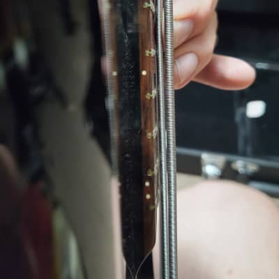 1999 MIJ Japanese Ibanez SDGR SR 885 5 String Active Bass Guitar 3 Band Vari-Mid EQ  with hard case image 10