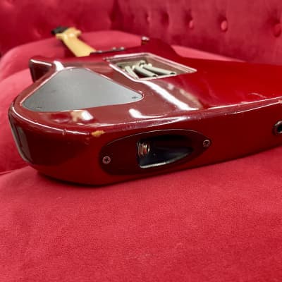 Hamer USA Diablo Electric Guitar 1990's - Transparent Red with Lace Sensors image 12