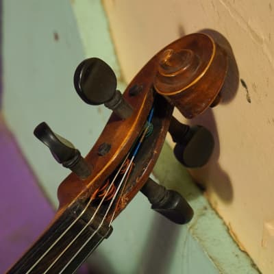 1920s Bruno German Stradivarius-Copy 4/4 Violin (VIDEO! Fresh Work, Ready to Go) image 3
