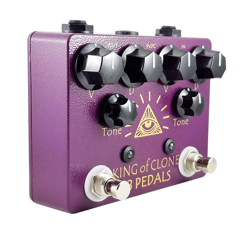 68 Pedals King of Clone Dual Overdrive Pedal | Reverb