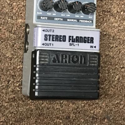 Used Arion Stereo Flanger SFL-1 Guitar Effect Pedal for sale