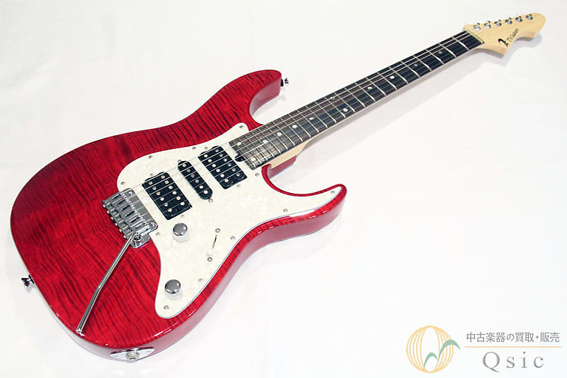 T's Guitars DST-Classic 24 Flame Trans Red [UI775]