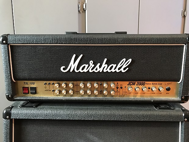 Marshall TSL 100 JCM 2000 Head & 1960 Vintage 4x12 Cab | Reverb