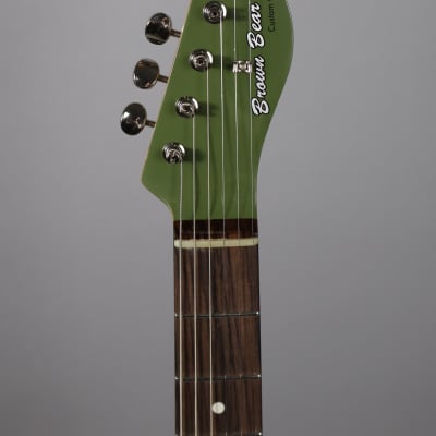 Brown Bear Guitars Telecaster Double Bound-Olive Drab Nitro image 5
