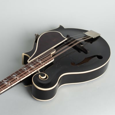 Gibson  F-10 Carved Top Mandolin (1934), ser. #91445, original black hard shell case. image 7