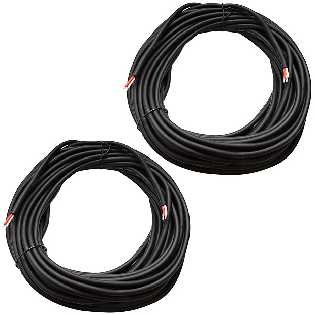 Seismic Audio RW50PAIR Raw Wire Speaker Cable - 50' (2-Pack) image 1