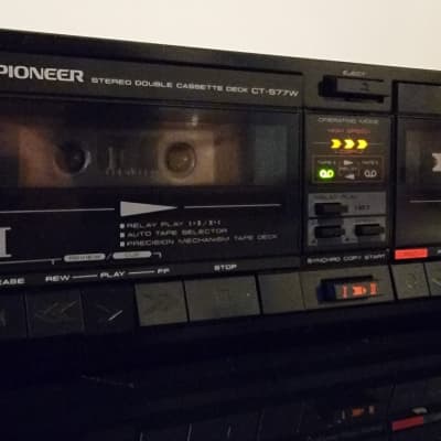 Pioneer CT-S77W   Cassette Deck in Orig. Box w/manual image 7