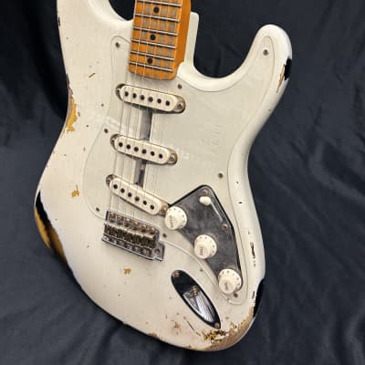 Fender Custom Shop Limited Edition 1956 Stratocaster Heavy Relic - Aged India Ivory image 5