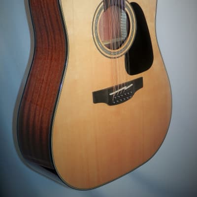 Takamine GD30CE12NAT G-Series 12-string Acoustic Electric Natural Dreadnought Cutaway image 4