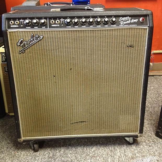 1969 fender super reverb top