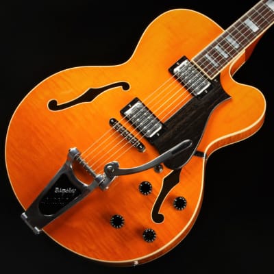Heritage KB Groove Master - Vintage Orange Translucent/Upgraded Top & Back/Hand Selected image 1