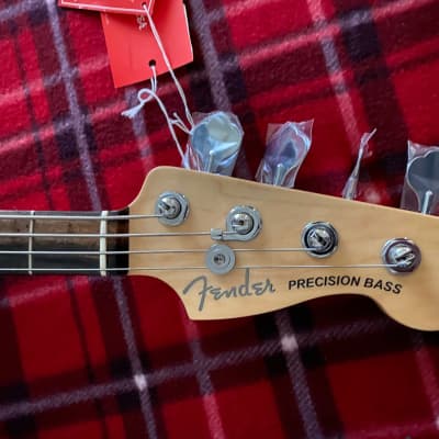 Fender American Elite Precision Bass with Ebony Fretboard 2016 - 2019 Satin Jade image 7