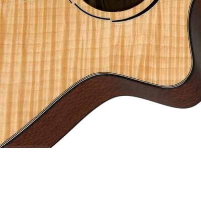 Fender Limited Edition FSR FA-345CE Flame Maple Top Auditorium Acoustic-Electric Guitar image 2