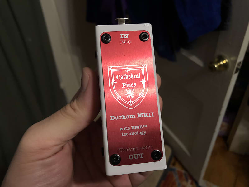 Cathedral Pipes The Durham MKII Mic Booster Preamp Reverb