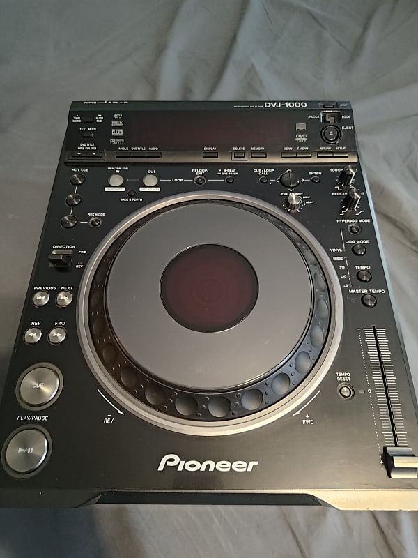 Pioneer DVJ-1000 Professional Multi Player CD/DVD 2000s - Black