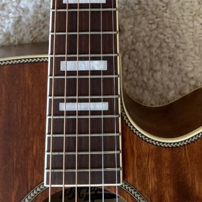 D'Angelico Premier Riverside 6-String Dreadnought Size Acoustic Electric Guitar image 7
