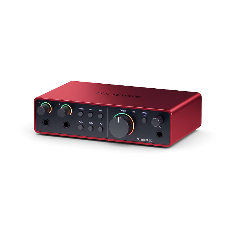 Focusrite Scarlett 2i2, USB audio interface - Portland Music Company
