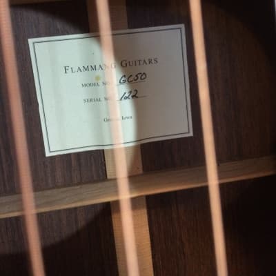 Flammang GC50 Short Scale Knopfler & Jorma Approved image 4
