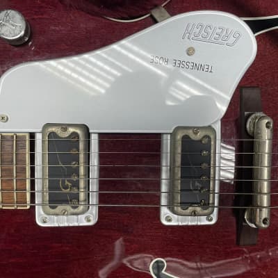 Gretsch G6119-1962HT Chet Atkins Tennessee Rose with Hilo'Tron Pickups - Burgundy Stain image 4