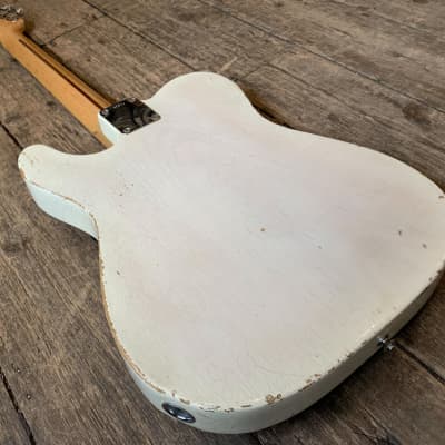 1958 Fender Esquire in See Through Blonde finish with original Tweed hard shell case image 6