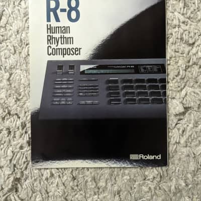 【良品】Roland ローランド R-8 HUMAN RHYTHM COPOSER リズムマシン ヒューマン・リズム・コンポーサー ACH-100 AC 電源アダプター 付属 リズムマシン