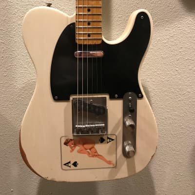 Fender Telecaster Cream; Heavy Relic with Upgrades image 1