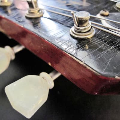 Aged Kluson Supreme Tuners Nickel ~ Pearl Keystone Buttons For Les Paul ‘59 R9 –Improved 18:1 Ratio! image 8