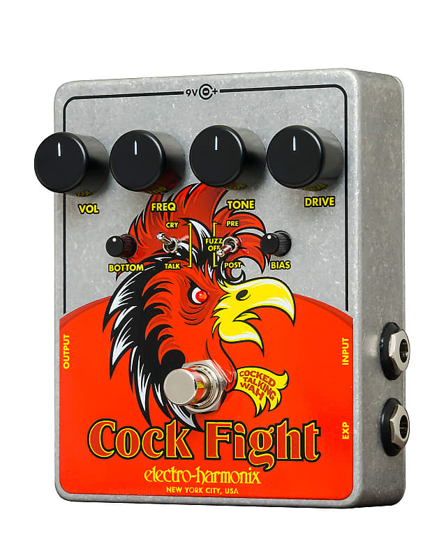 Electro-Harmonix COCK FIGHT Cocked Talking Wah, 9.6DC-200 PSU included image 1