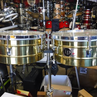 大セール！ティンバレス　ティトプエンテ　モデル　14インチ Amazon | LP エルピー ティンバレス Tito Puente Timbales 14