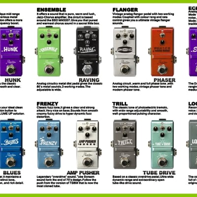 Rowin LN-318 Top NANO Series wide Variety of Clean Booster Tones True Bypass Pedal Ships Free image 4