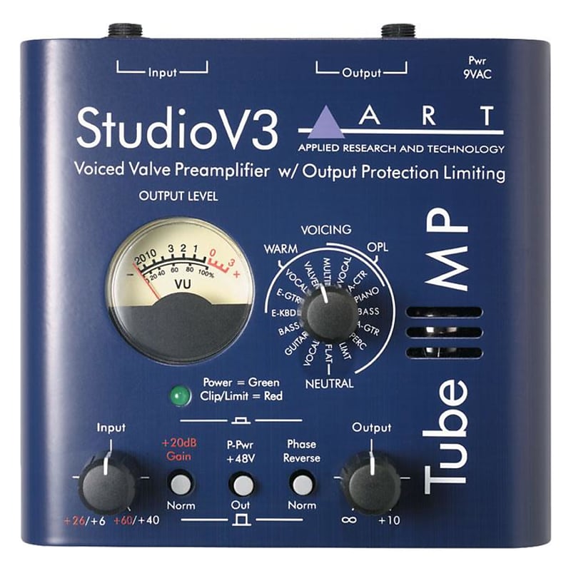 ART Tube MP Studio V3 Tube Microphone Preamp image 1