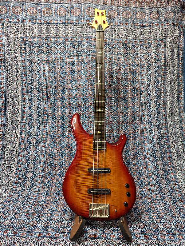 PRS EB Bass - 2002 - Cherry Sunburst - Mint Condition | Reverb