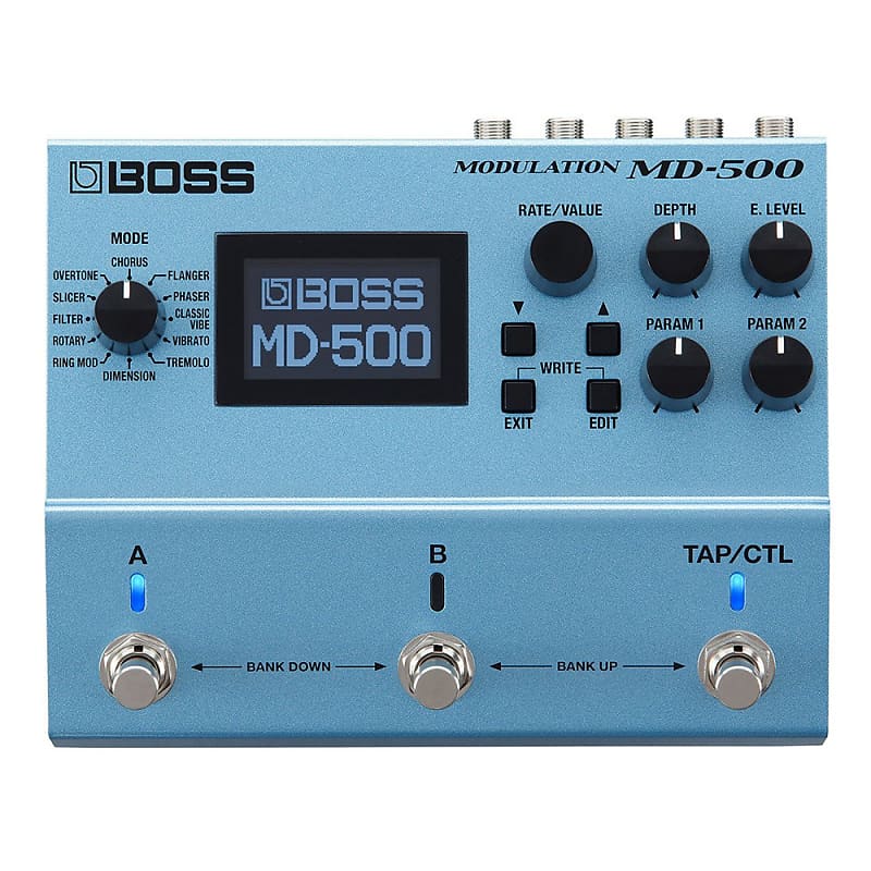 Boss MD500 Modulation Multi effect Guitar Pedal Reverb