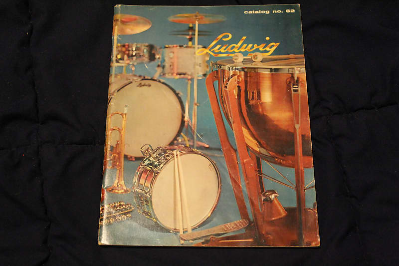 Ludwig Catalog 1961 copyright smooth Reverb