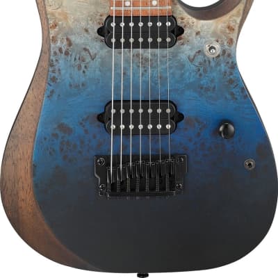 Ibanez RGD7521PB Electric Guitar, Deep Seafloor Fade Flat image 2