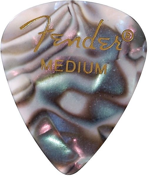 Fender 351 Shape Premium Picks, Medium, Abalone, 144 Count 2016 image 1