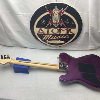 Charvel USA Select San Dimas Style 2 HH FR Singlecut Guitar - Purple / Maple neck image 12