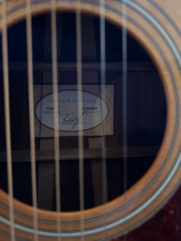 Taylor 414ce with ES2 Electronics 2014 - Natural | Reverb