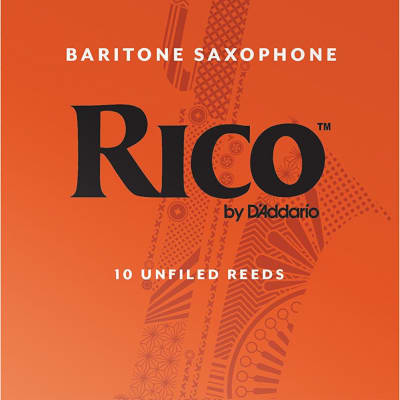 Rico Baritone Sax Reeds Strength 3.0 10-pack image 1
