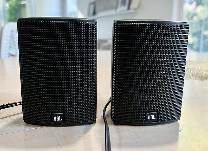 Pair of JBL 300SAT Satellite Speakers with Long Connector