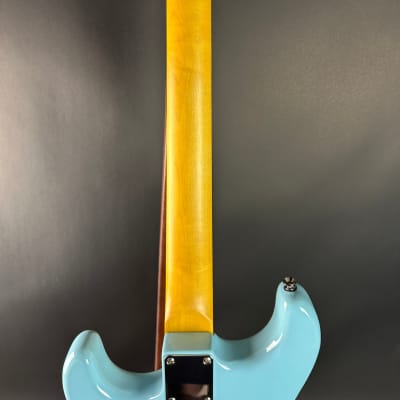 Used Vintage V6 Reissue Series Strat Sonic Blue w/bag TSU20589 image 11