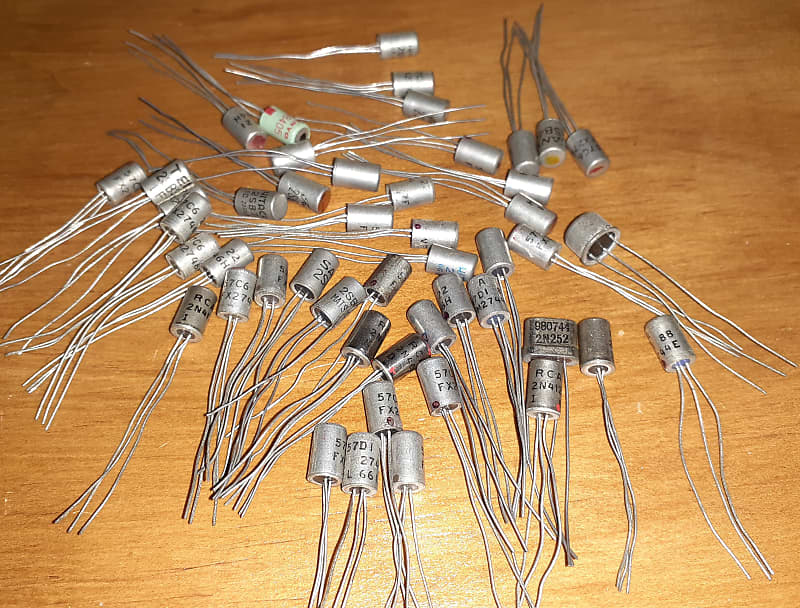 Germanium Transistors - vintage lot of 48 USA and Japanese | Reverb