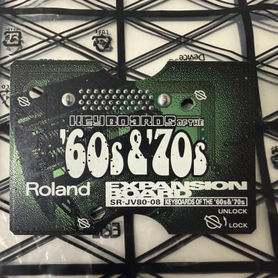 Roland SR-JV80-08 Keyboards Of The '60s & '70s Expansion Board 1990s - Green