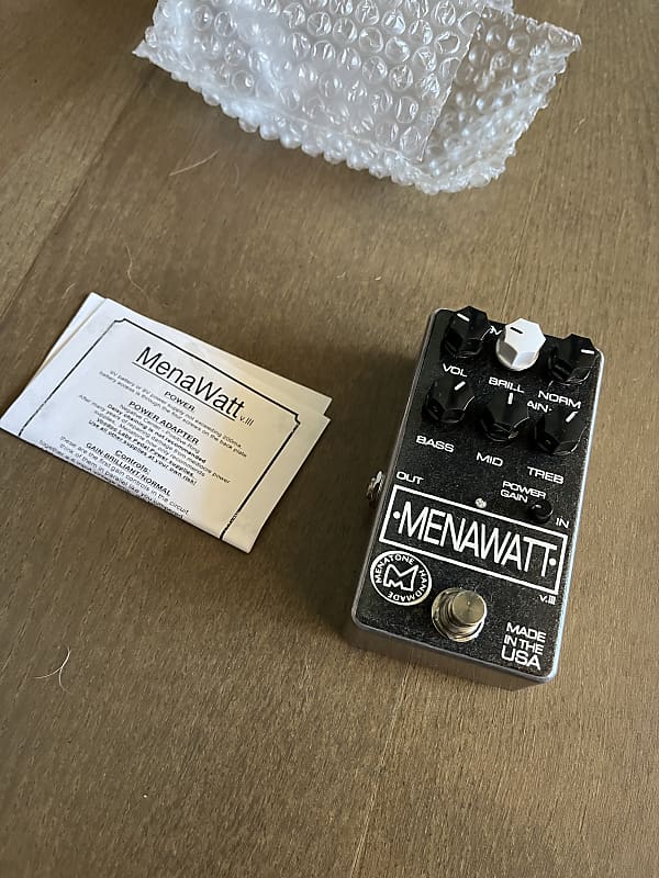Menatone Mena Watt V2 2023 - Black | Reverb