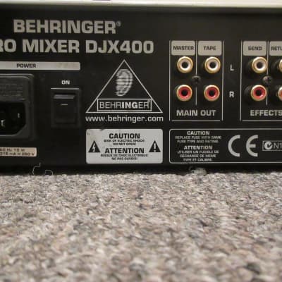 Used Behringer DJX400 VCA Controlled DJ Mixer | Reverb